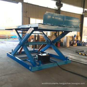 Scissor hydraulic quick lift car lift